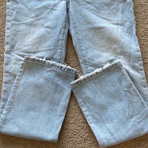 Madewell Slim Demi-Boot Jeans Bellmeade Wash W’s 25 High Rise Closet Staple Jean - Picture 14 of 16